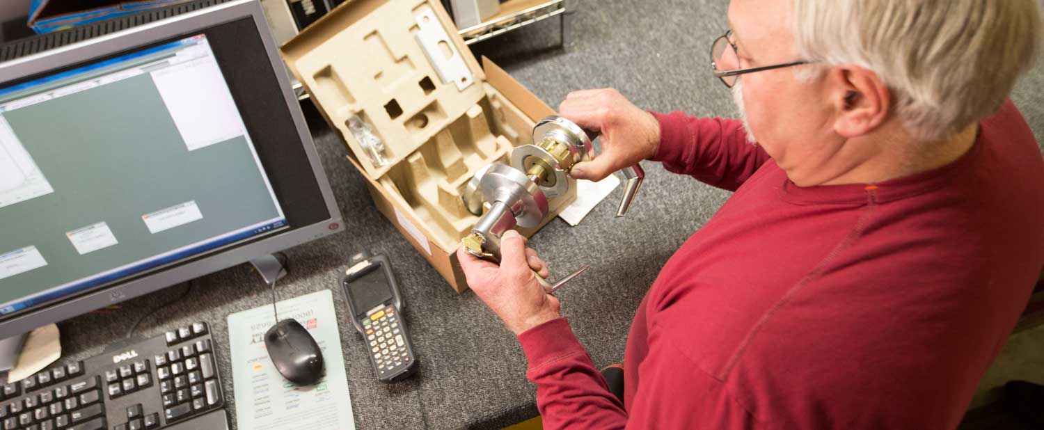 Assembling a lock